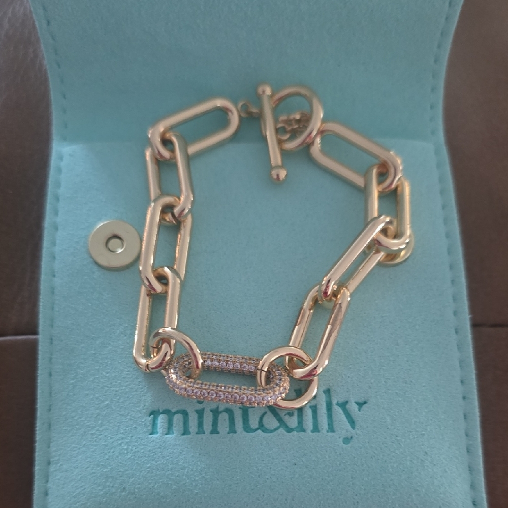 Gold Chain Bracelet
